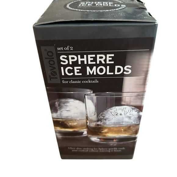 Tovolo Sphere Ice Molds (2) New in Box - Picture 1 of 2